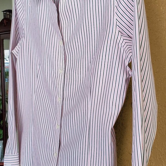 Kasper Women's Long Sleeve Button-down, Collared Shirt Sz 12 - Picture 2 of 13